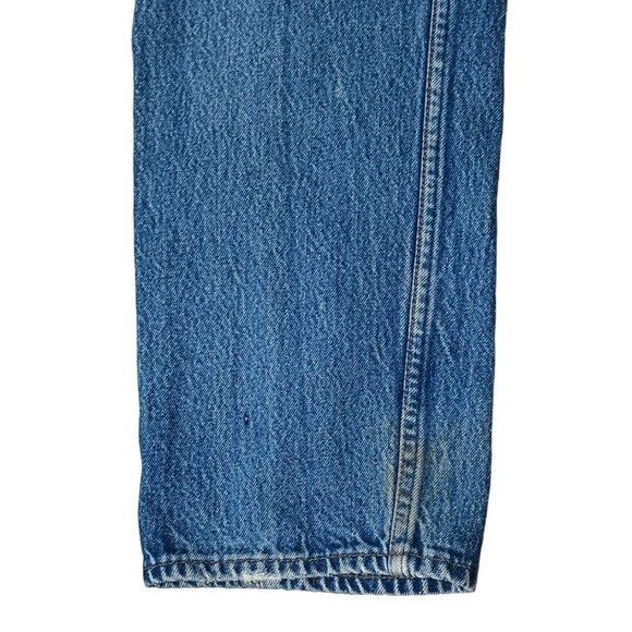 Vintage Levis 501 Jeans Mens Size 34 x 32, Actual 30 x 30 Distressed Blue Denim - Picture 7 of 14